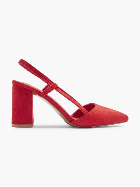 Catwalk Zapatos abiertos de tacon Rojo DEICHMANN