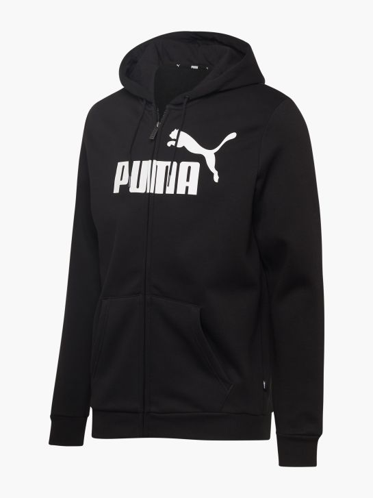 Puma Sudadera con capucha schwarz 837 1