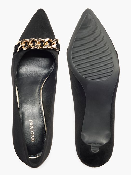 Graceland Tacones Negro 18559 3