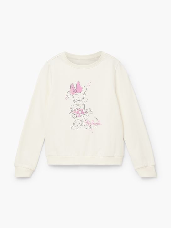 Minnie Mouse Maniche lunghe Bianco Sporco 4331 1