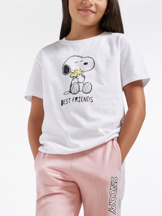 Peanuts Camiseta weiß 6149 4