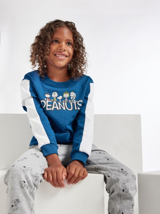 Peanuts Sweatshirt mørkeblå 6150 4