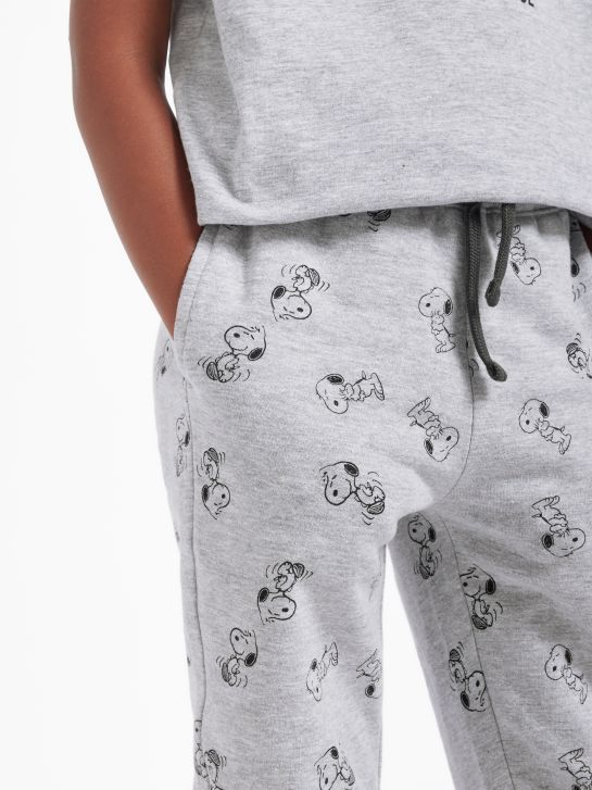 Peanuts Pantaloni de trening Gri 4333 4