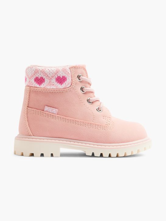 FILA Bota con cordones Rosa 3454 1