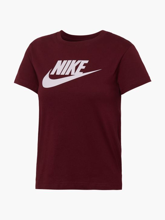 Nike T-shirt vinrød 7113 1