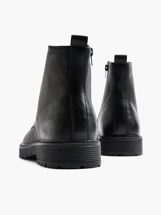 AM SHOE Stivale allacciato Nero 18773 4
