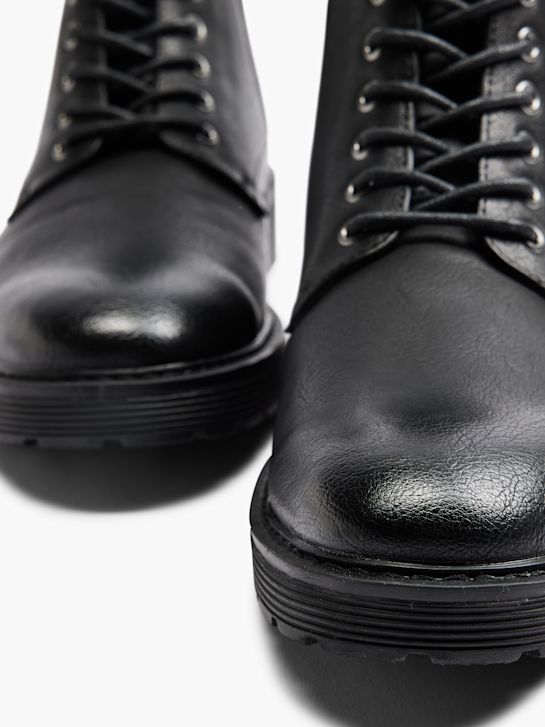 AM SHOE Stivale allacciato Nero 18773 5