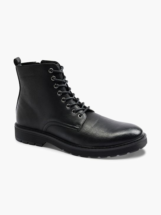 AM SHOE Stivale allacciato Nero 18773 6