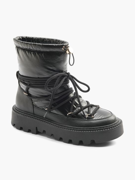 Catwalk Bota de invierno Negro 5321 6