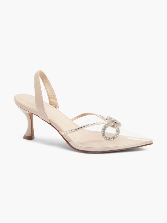 Catwalk Slingback salonarji Nude 3544 6