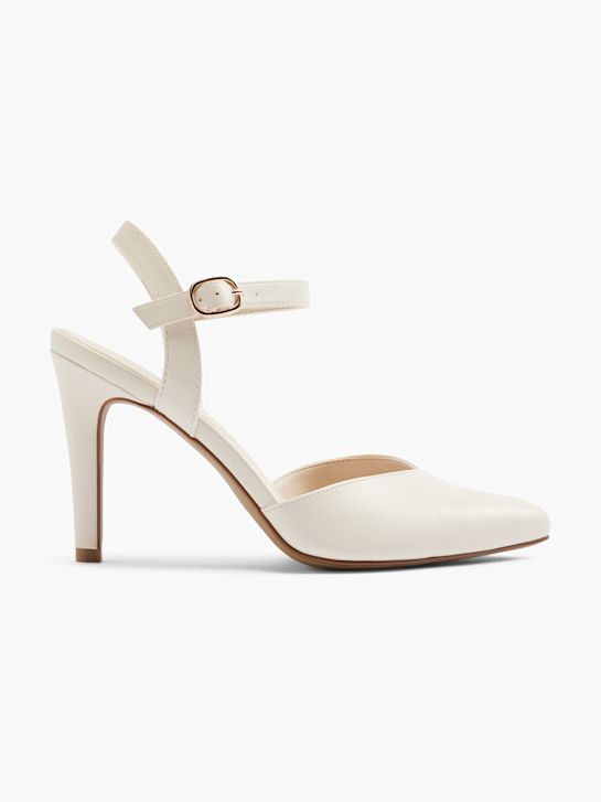 Escarpins creme outlet
