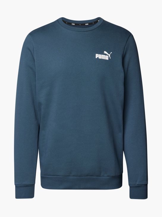 Felpa Denim Tears Corona Cotone Blu Lavato, Taglia XL, Uomo, Nuova Con Etichette