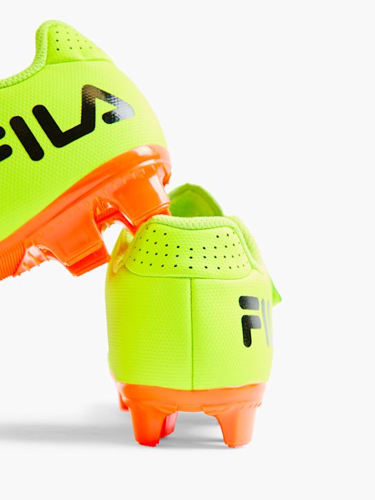 FILA Baskets de football Jaune 22680 4