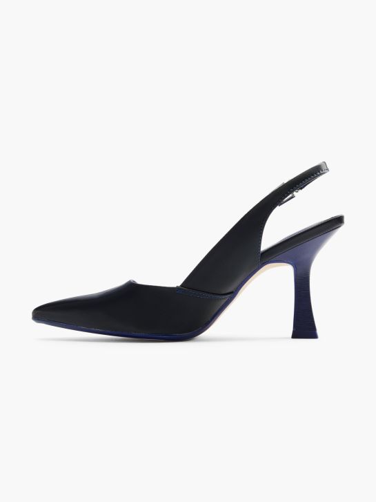 Decollete blu scuro clearance