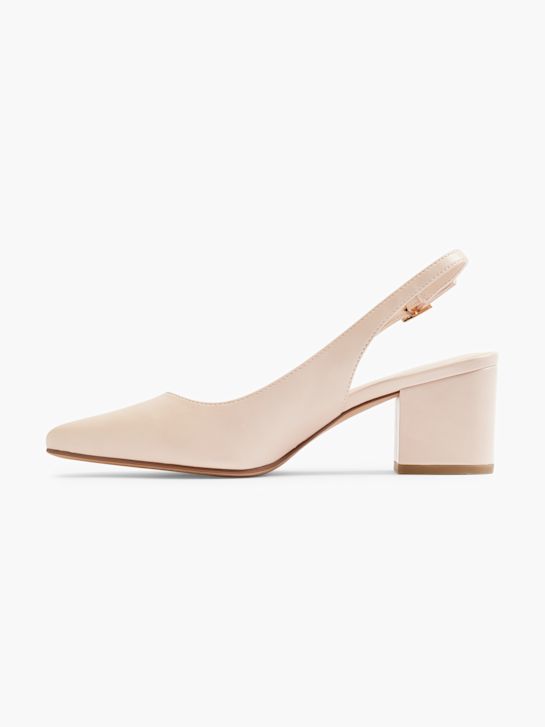 Graceland Slingback salonarji Nude 19882 2