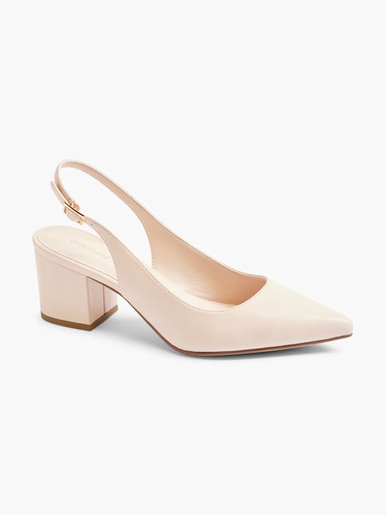 Graceland Slingback salonarji Nude 19882 6