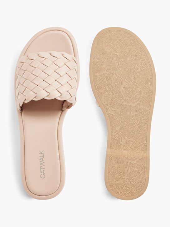 Catwalk Slip in sandal lyserød 3702 3