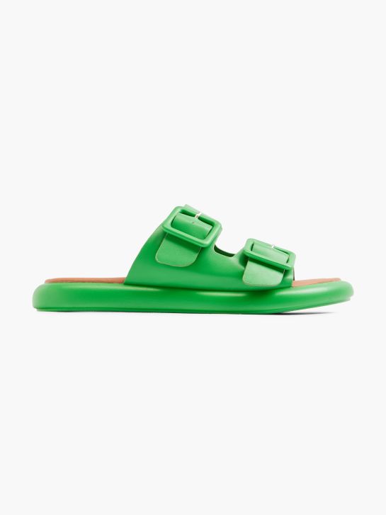 Catwalk Slip-in sandal Grön 2797 1