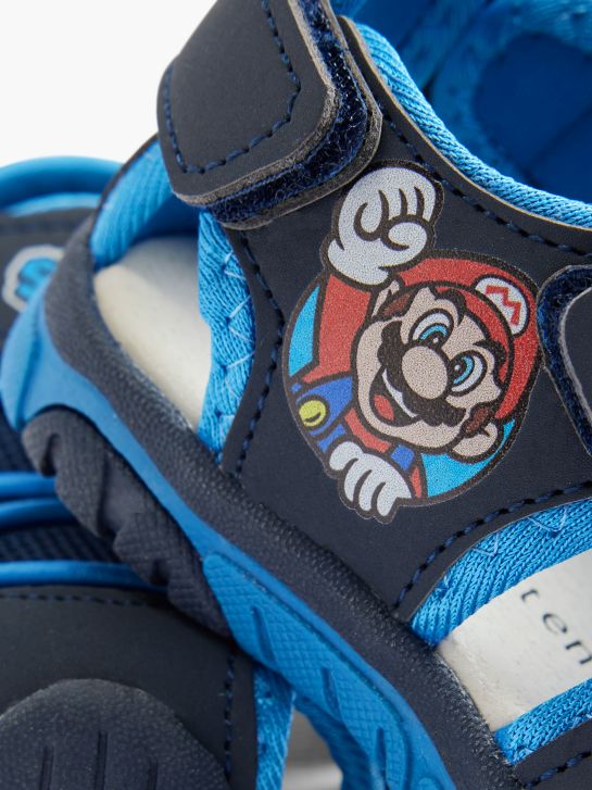 Super Mario Sandales de randonnée Bleu foncé 6453 5