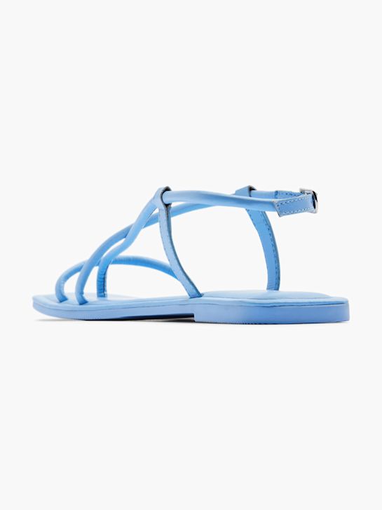 Vero Moda Sandal med tå-split Blå 7385 3