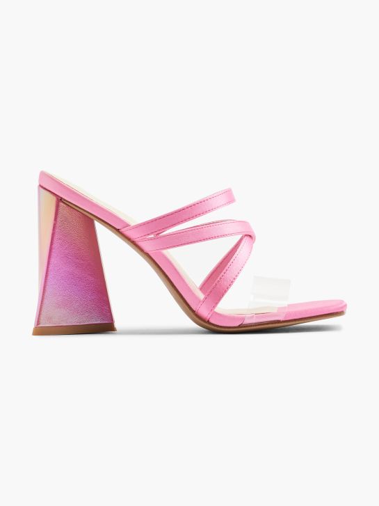 Catwalk Ciabatta aperta dietro Rosa 6485 1