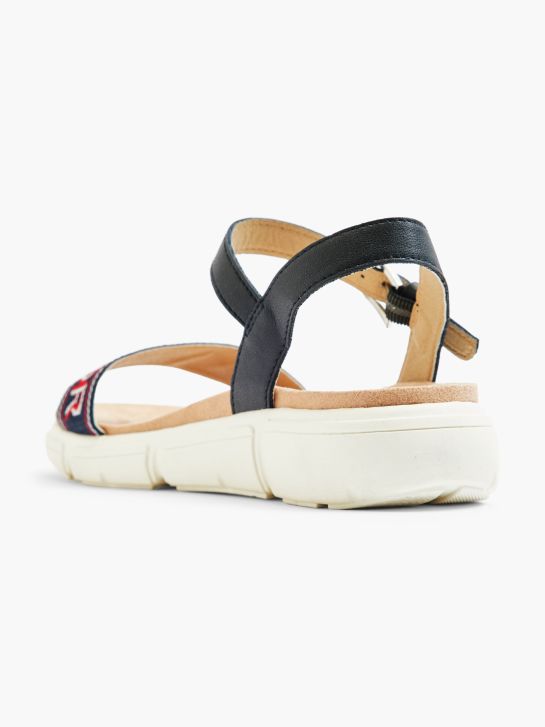 TOM TAILOR Sandalo Blu Scuro 7424 3