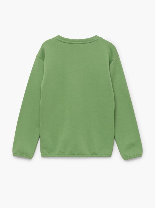 elefanten Sweatshirt Grön 2872 2