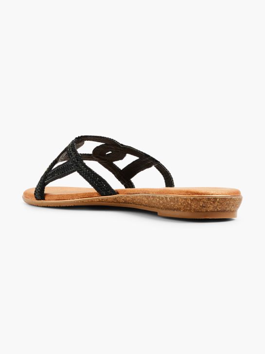 Claudia Ghizzani Slip-in sandal Svart 5629 3