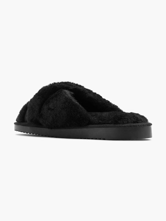 Esprit Zapatilla de casa Negro 6564 3