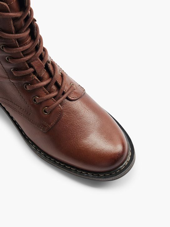 5th Avenue Bottes à lacets Cognac 11161 2