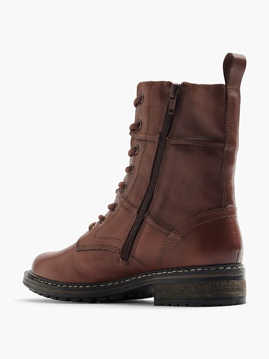 5th Avenue Bottes à lacets Cognac 11161 3