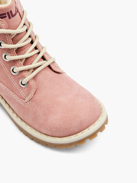 FILA Bota con cordones Rosa DEICHMANN