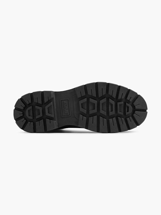 AM SHOE Stivale allacciato Nero 19505 4