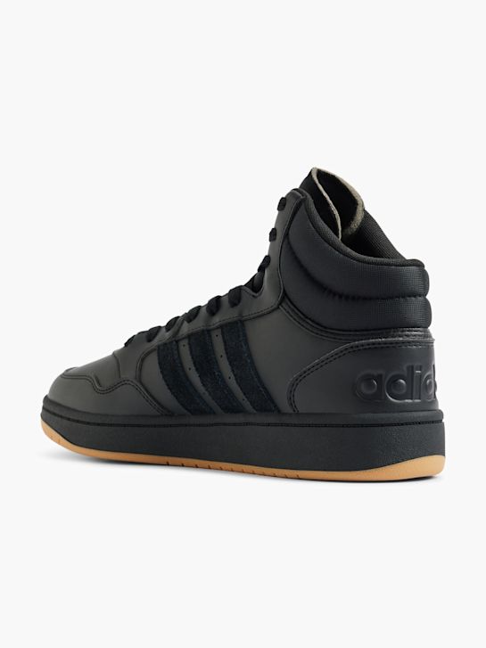 Tenis adidas de bota negros top