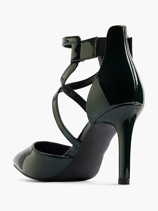 Decollete verde scuro new arrivals