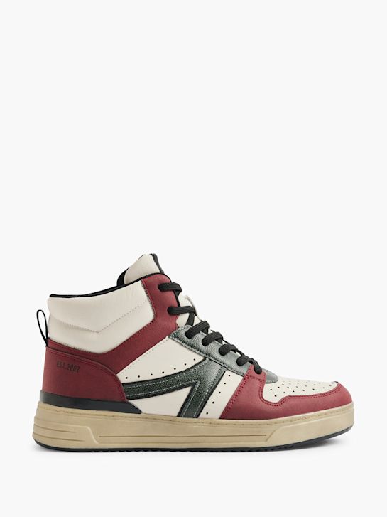 Venice Mid cut sneaker Bordeaux 1346 1