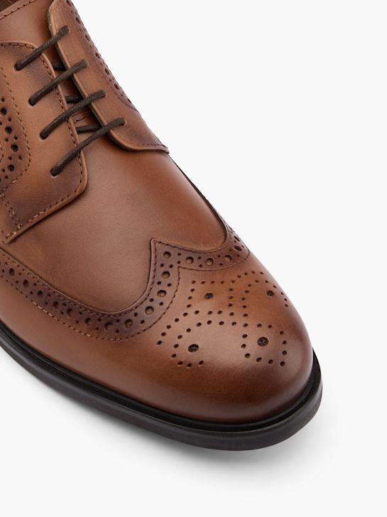 AM SHOE Da lavoro Cognac 22517 2