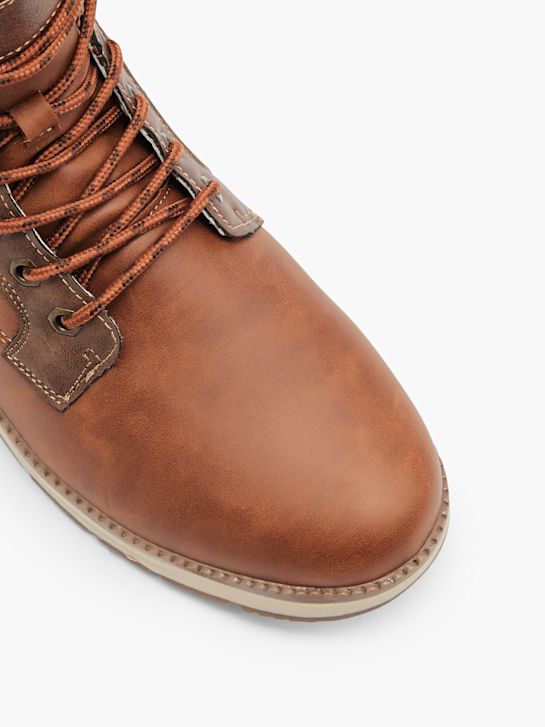 Landrover Bota com cordões Castanho 18959 2