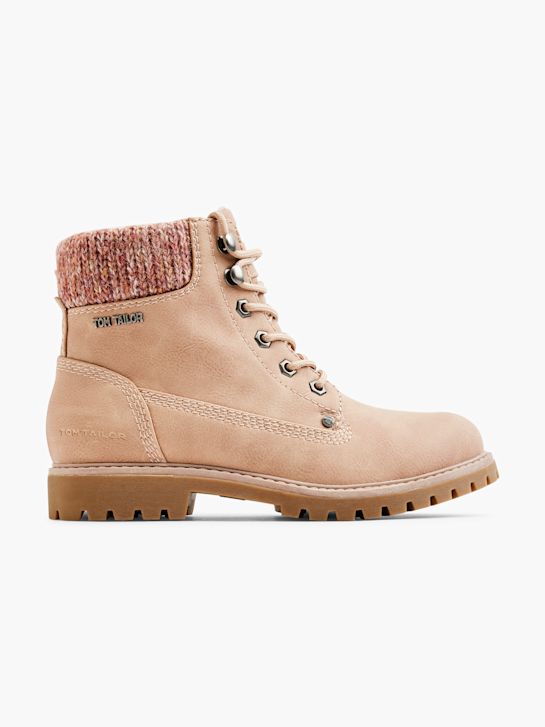 TOM TAILOR Schnürboots Puder 3022 1
