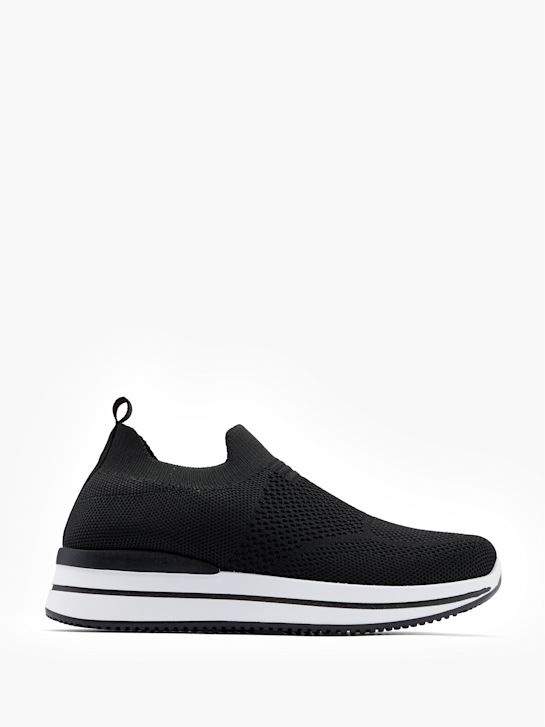 Graceland Zapatillas sin cordones Negro DEICHMANN