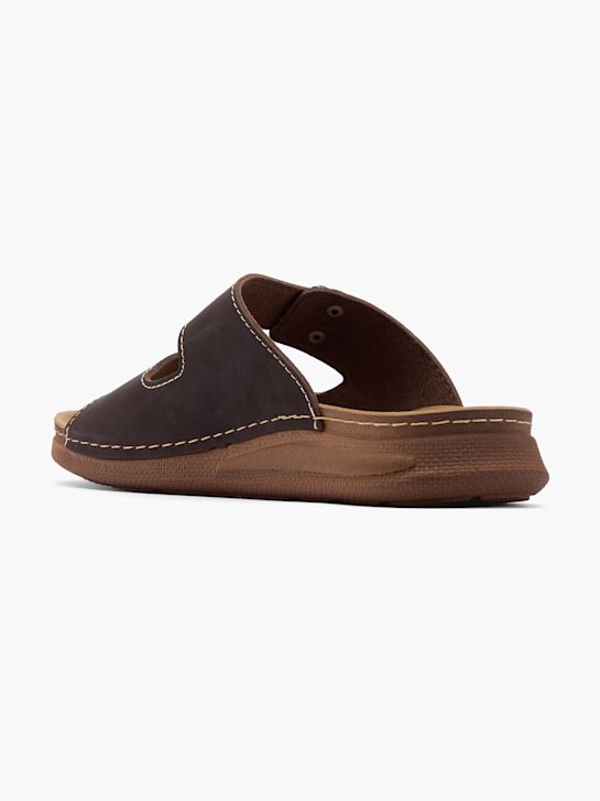 Björndal Slip in sandal brun 17245 3