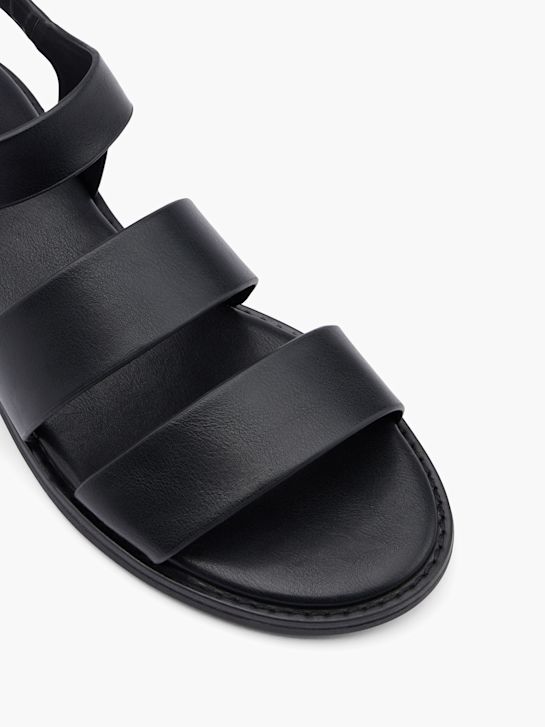 Graceland Sandalias Negro 12942 2