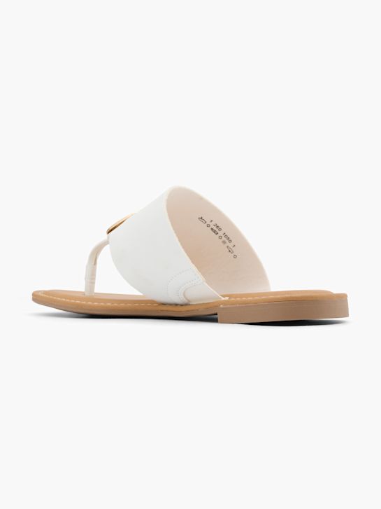 Puma Infradito Sandy Flip Metallic Shine 700511-01 Bianco Puma Infradito Sandy Flip Metallic Shine 700511-01 Bianco