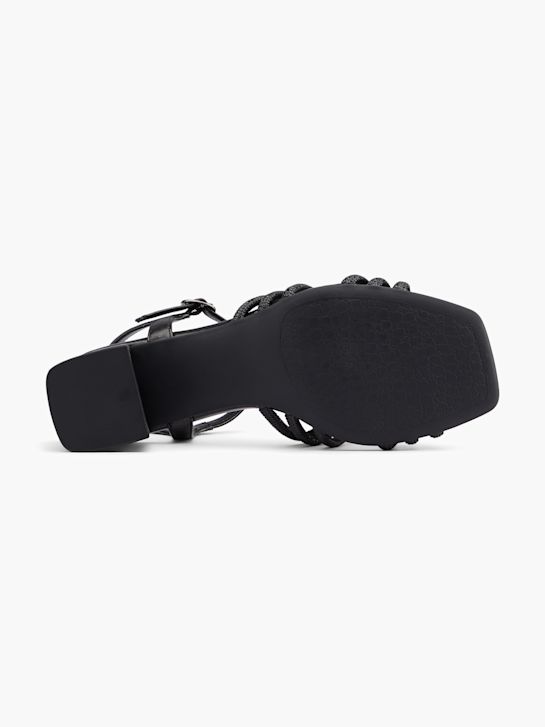 Catwalk Sandalias Negro 13003 4