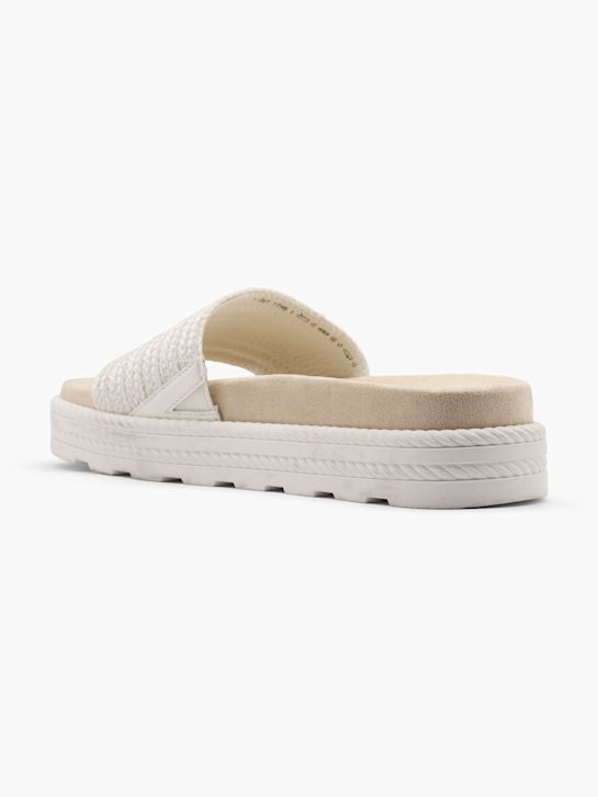 Catwalk Slip-in sandal Vit 13057 3