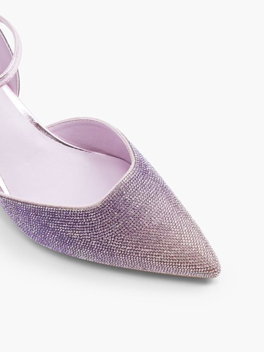Catwalk Pantofi cu cataramă lila 18222 2