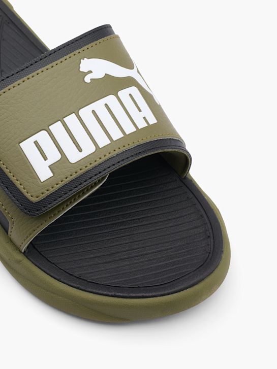 PUMA Šľapky Olivová 13422 2