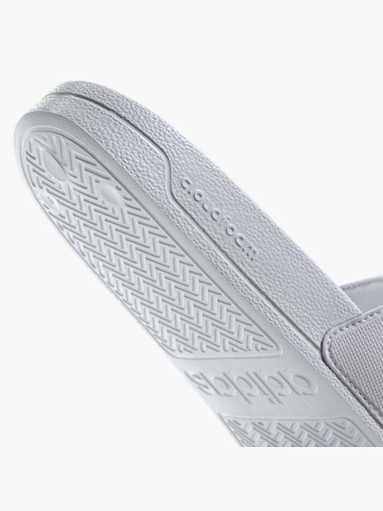 adidas chanclas blancas