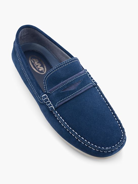 AM SHOE Loafer Blå 15569 2