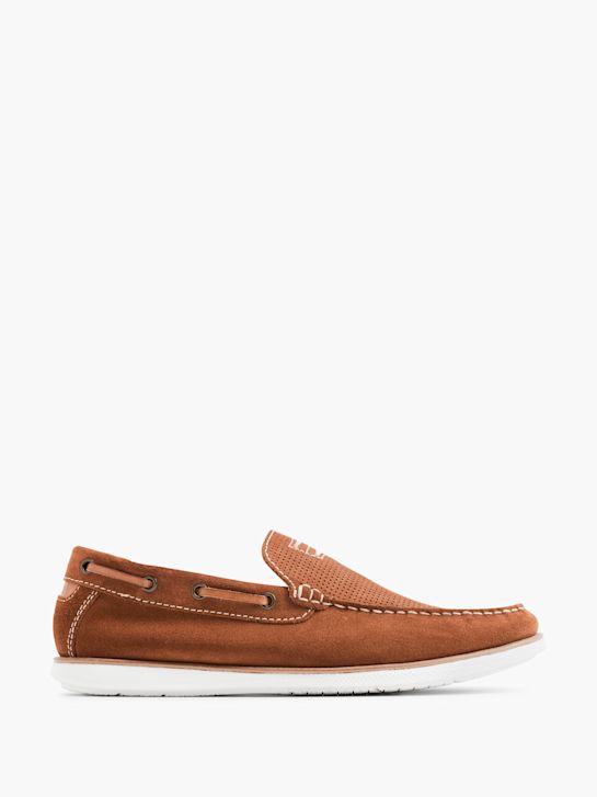 AM SHOE Mocassins Cognac 26004 1